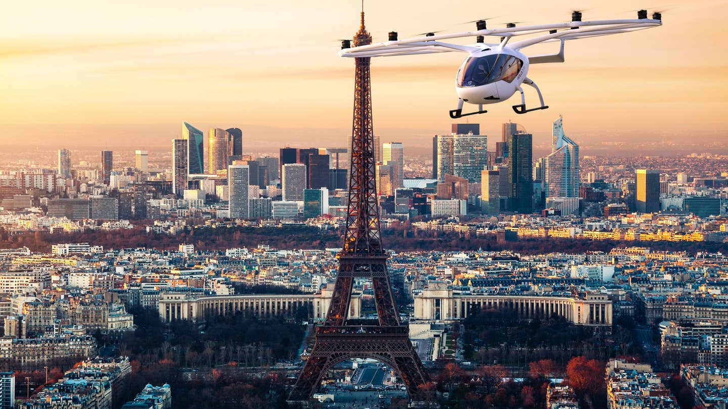 Volocopter Paris air taxi